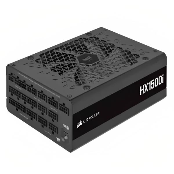 FUENTE DE PODER CORSAIR HX1500I 1500W 80 PLUS PLATINUM FULL MODULAR ATX CP-9020309-NA NEGRO