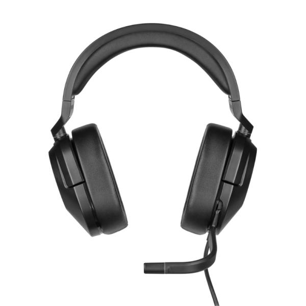 HEADSET GAMING CORSAIR HS55 STEREO AL&Aacute;MBRICO 3.5MM CA-9011260-NA NEGRO