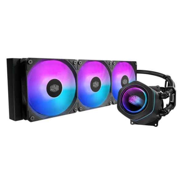 ENFRIAMIENTO LIQUIDO COOLER MASTER MASTERLIQUID CORE NEX 360 ARGB 360MM LGA1851/AM5 MLX-D36M-A18PA-R1 NEGRO