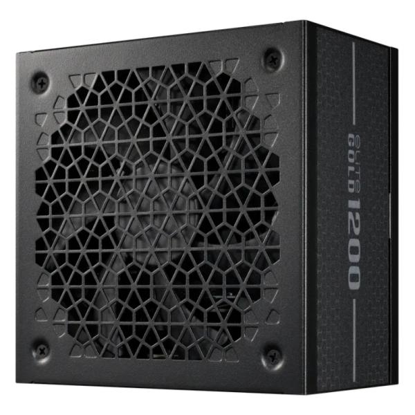 FUENTE DE PODER COOLER MASTER ELITE GOLD 1200 1200W 80 PLUS GOLD FULL MODULAR ATX CONECTOR EU MPW-C001-AFAG-BAR NEGRO
