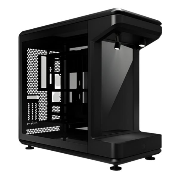 CASE COOLER MASTER MASTERFRAME 360 STAGE LCD SIN VENTILACIÓN INCLUIDA MF360-KHNN-S02 NEGRO