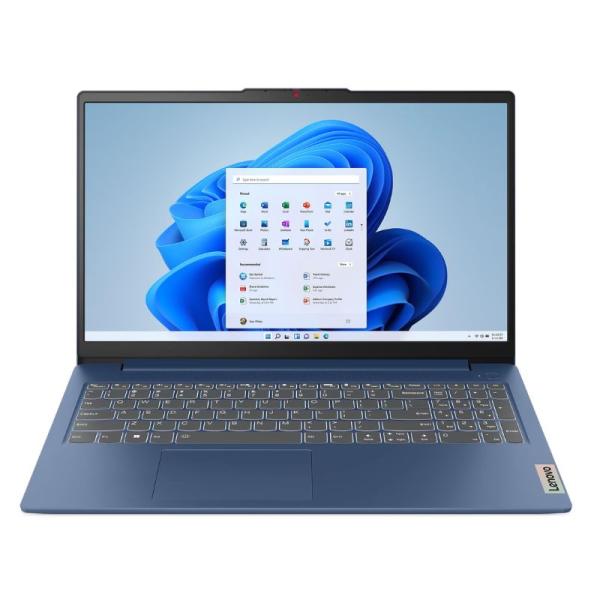 LAPTOP LENOVO IDEAPAD SLIM 3I 15IAN8 INGLES 15.6 PULG INTEL CORE I3 N305 8GB RAM DDR5 256GB SSD INTEL UHD GRAPHICS WIN 11 HOME 82XB00BMUS AZUL