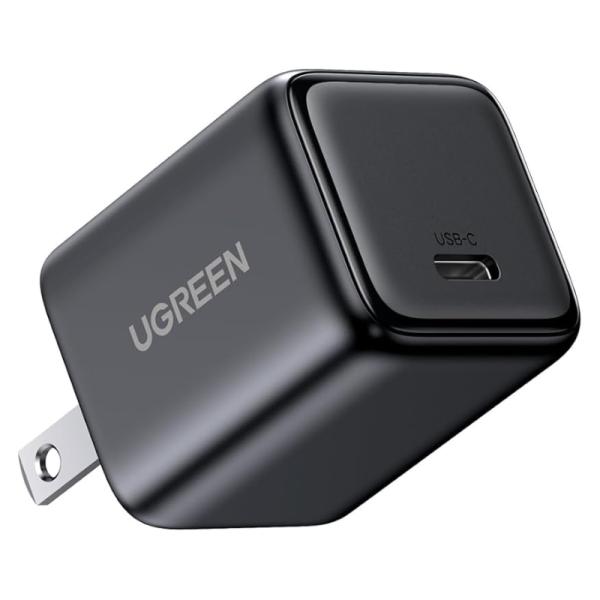 CARGADOR UGREEN X513 30W USBC GAN CARGA RAPIDA 55530 NEGRO