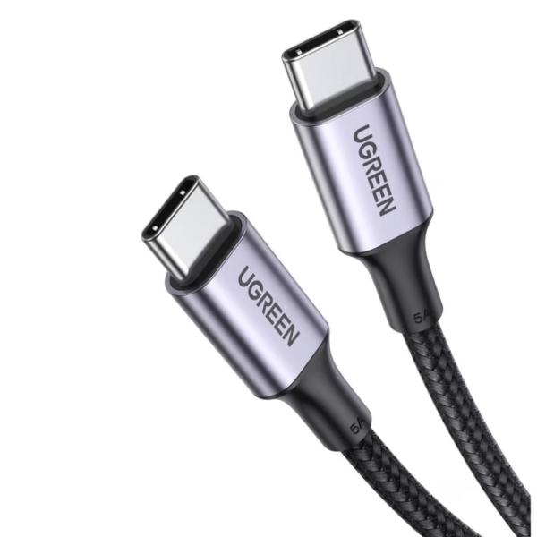 CABLE UGREEN US316 USB-C A USB-C 20 100W 1.5M 70428