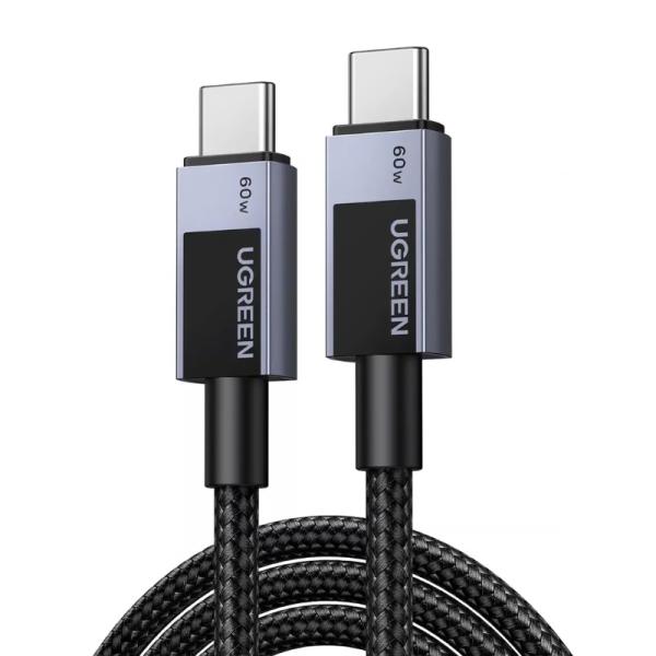 CABLE UGREEN L524 USB-C A USB-C PD 3A 2M 55775