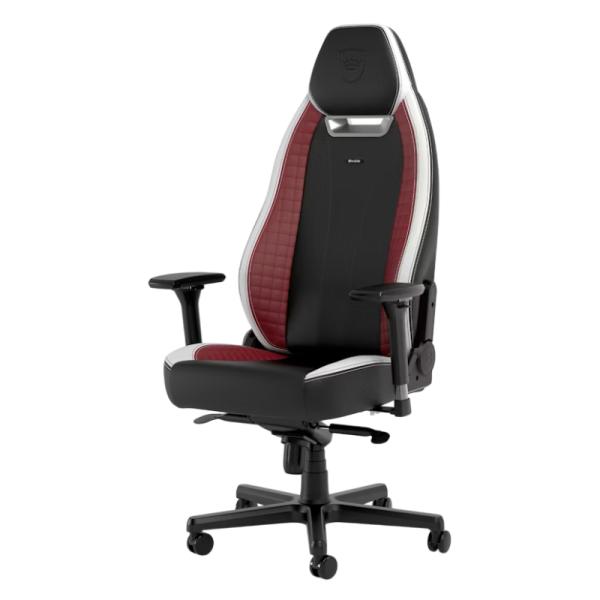 SILLA  GAMING NOBLECHAIRS  LEGEND CUERO SINT&Eacute;TICO DE ALTA TECNOLOG&Iacute;A NBL-LGD-GER-BWR-AF NEGRO/BLANCO/ROJO
