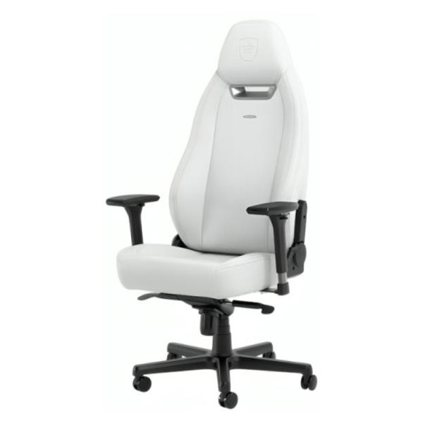 SILLA GAMING NOBLECHAIRS  LEGEND CUERO SINT&Eacute;TICO DE ALTA TECNOLOG&Iacute;A NBL-LGD-GER-WED-AF BLANCO