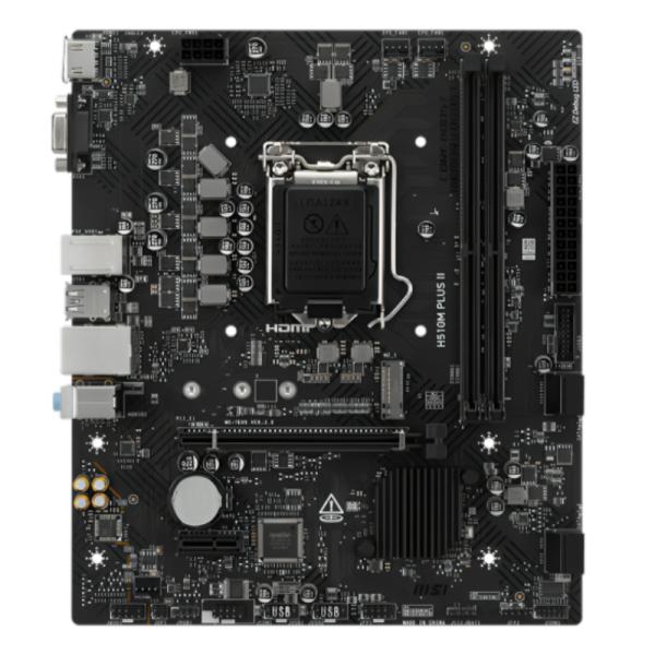TARJETA MADRE MSI H510M PLUS II LGA 1200 MICRO-ATX DDR4 911-7E05-016