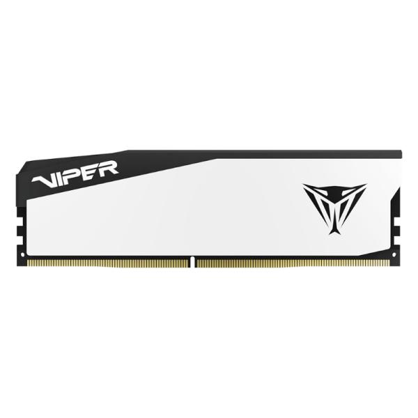 MEMORIA RAM PC 16GB PATRIOT VIPER ELITE 5 DDR5 6000 MT/S CL30 1.35 V VEB516G6030W BLANCO