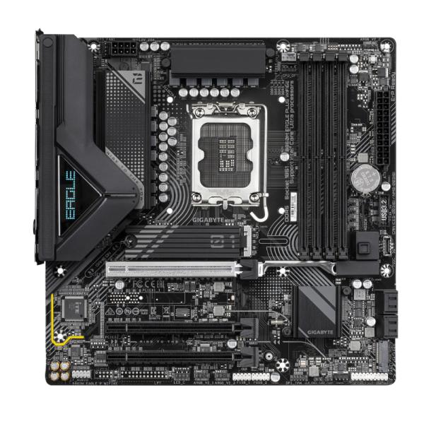 TARJETA MADRE GIGABYTE B860M EAGLE PLUS WIFI6E MICRO-ATX DDR5 NEGRO