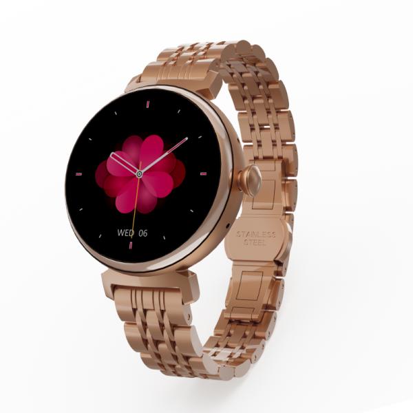 SMART WATCH HIFUTURE AURA / BANDA DE 14MM DORADO