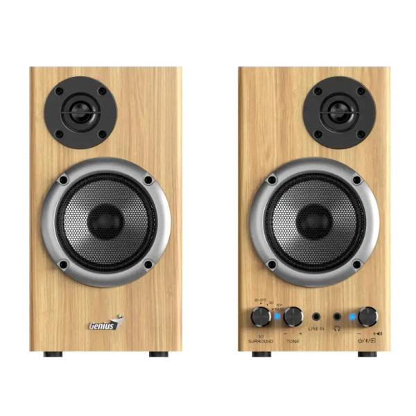 PARLANTE GENIUS SP-HF520BT 20W BLUETOOTH / 3.5MM 31730054402 MADERA