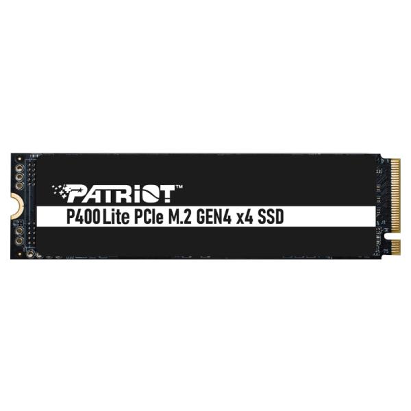 HD INTERNO SOLIDO 1TB PATRIOT P400 LITE M.2 2280 PCIE GEN4 X4 3500MB/S / 2700MB/S P400LP1KGM28H NEGRO