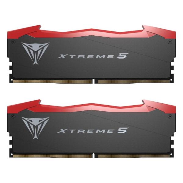 MEMORIA RAM PC 32GB (2X16GB) PATRIOT VIPER XTREME 5 DDR5 8200MHZ CL38 1.45V XMP 3.0 PVX532G82C38K NEGRO