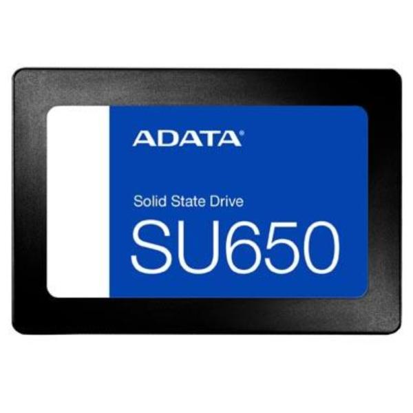 HD INTERNO SOLIDO 2TB ADATA ULTIMATE SU650 2.5 PULG SATA III 520MB/S / 320MB/S ASU650SS-2TT-R NEGRO