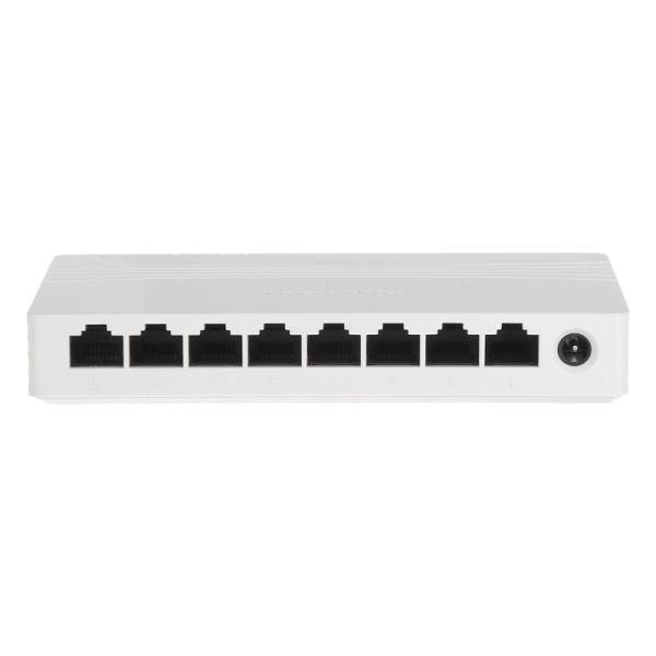 SWITCH HIKVISION DS-3E0508D-E(O-STD)/US (E) 8 PUERTOS GIGABIT 10/100/1000 MBPS NO ADMINISTRABLE 301802328 BLANCO