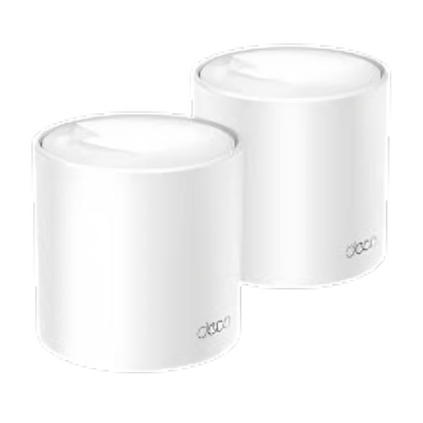 SISTEMA WIFI TP LINK DECO X10(2-PACK)(US) DUAL BAND 1500MBPS WI-FI 6 MESH BLANCO