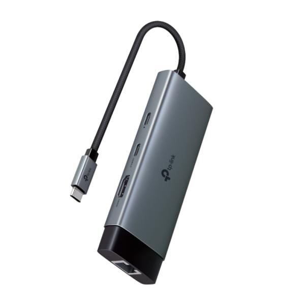 HUB TP LINK UH6120C(UN) USB-C 6 EN 1 3 PUERTOS USB 3.0 1 PUERTO USB-C 1 PUERTO HDMI 1 PUERTO RJ45