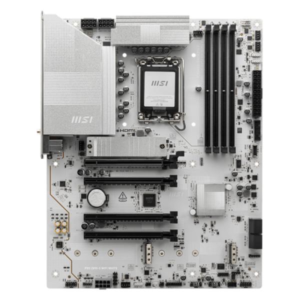 TARJETA MADRE MSI PRO Z890-S WIFI WHITE LGA1851 ATX DDR5 911-7E54-003 BLANCO