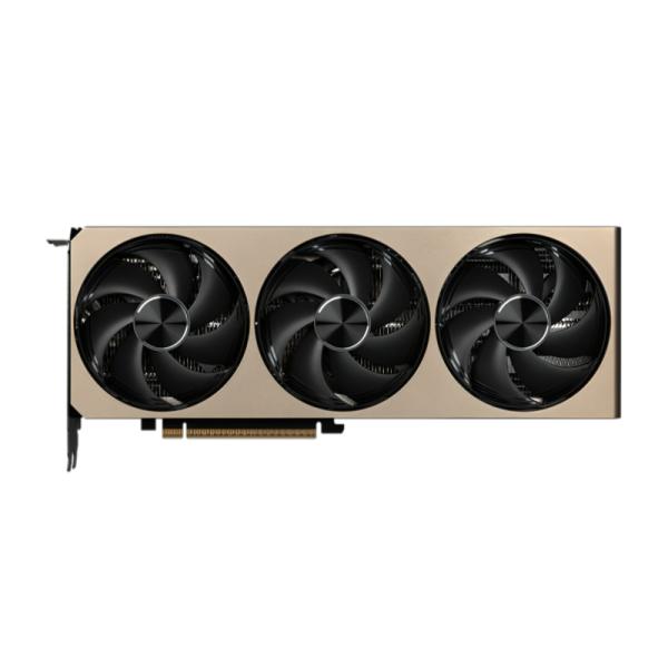 TARJETA DE VIDEO MSI GEFORCE RTX 5070 TI 16G INSPIRE 3X OC PLUS GDDR7 2497 MHZ 912-V531-099 DORADO