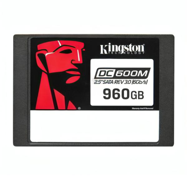 HD INTERNO SOLIDO 960GB KINGSTON DC600M 2.5" SATA III 560MB/S / 530MB/S SEDC600M/960G NEGRO