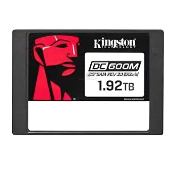 HD INTERNO SOLIDO 1.92TB KINGSTON DC600M 2.5" SATA III 560MB/S / 530MB/S SEDC600M/1920G NEGRO