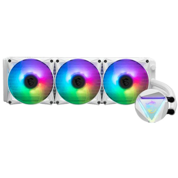 ENFRIAMIENTO LIQUIDO RGB MSI MAG CORELIQUID C360 V2 WHITE AIO 360MM 306-7ZW2R37-813 BLANCO