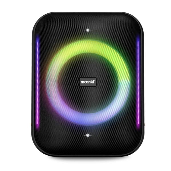 PARLANTE RGB MOONKI BOSSA MINI MW-PB65LT 80W BLUETOOTH NEGRO
