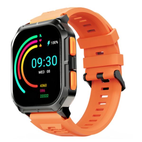 SMART WATCH HIFUTURE ULTRA 3 / BANDA DE 22MM NEGRO / NARANJA