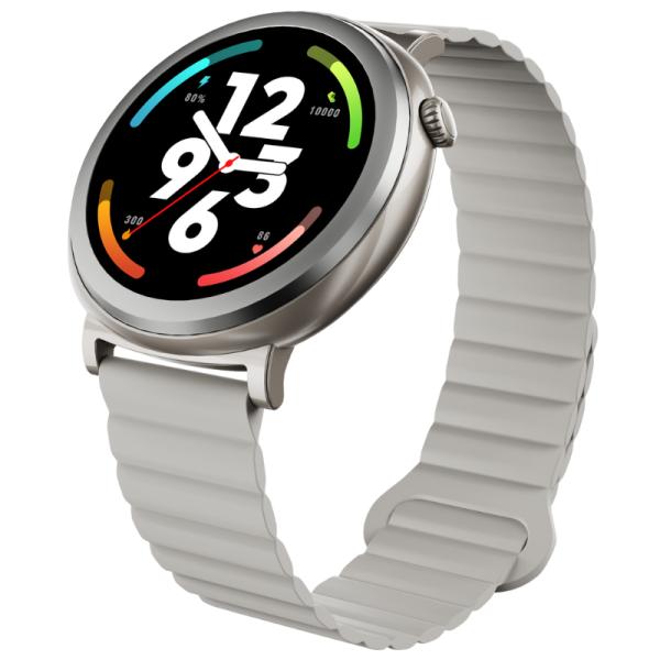 SMART WATCH HIFUTURE AURORA / BANDA DE 22MM PLATEADO