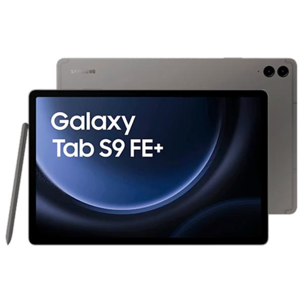 TABLET SAMSUNG GALAXY TAB S9 FE + WI FI 12.4" 256 GB Wi-Fi 802.11 / BLUETOOTH 5.3 / GPS ANDROID SM-X610NZSETPA PLATEADO