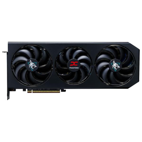 TARJETA DE VIDEO POWERCOLOR HELLHOUND RADEON RX 9070 XT 16GB GDDR6 2460 MHZ 1A1-G004255UTG NEGRO