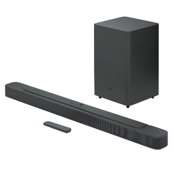 BARRA DE SONIDO JBL BAR 2.1 DEEP BASS 300W HDMI OPTICAL BLUETOOTH JBL2GBAR21DB2BLKAM NEGRO