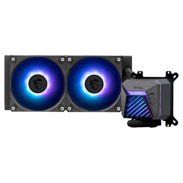 ENFRIAMIENTO LIQUIDO RGB MSI MAG CORELIQUID A15 240 AIO 240MM 306-7ZWAA11-L80 NEGRO