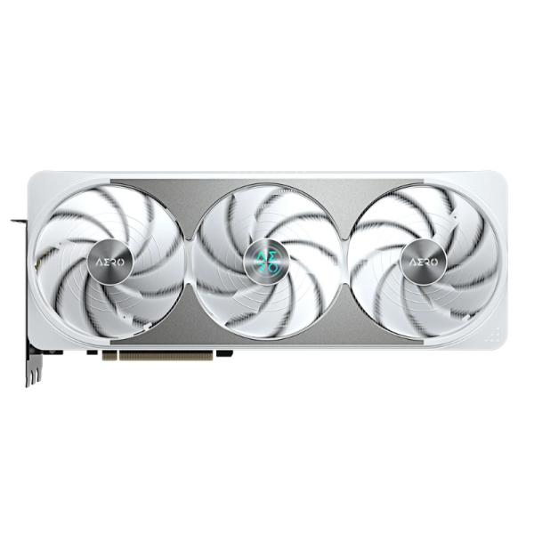 TARJETA DE VIDEO GIGABYTE GEFORCE RTX 5070 TI AERO OC 16G GDDR7 2588 MHZ GV-N507TAERO OC-16G BLANCO