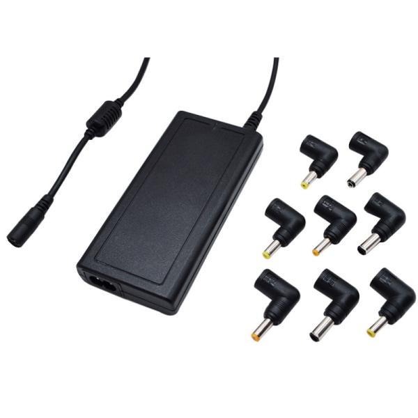CARGADOR UNIVERSAL PARA LAPTOP NOVA PA091EDN002C CON 12 CONECTORES INTERCAMBIABLES 90W 50/60HZ 1.8A AUTO SENSING NEGRO