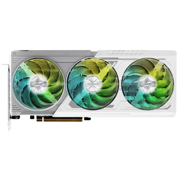 TARJETA DE VIDEO ASROCK RADEON RX 9070 XT STEEL LEGEND 16GB GDDR6 2970 MHZ VG-9070XT SL 16G BLANCO