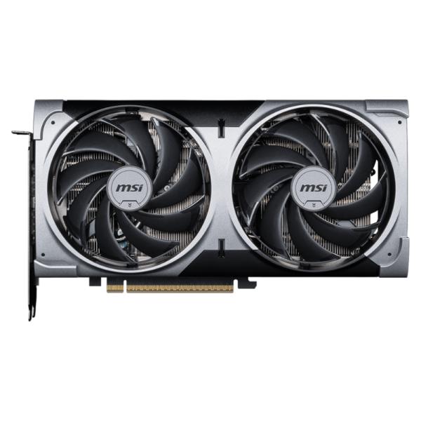 TARJETA DE VIDEO MSI GEFORCE RTX 5070 12G VENTUS 2X OC GDDR7 2557 MHZ  912-V532-009 NEGRO / PLATEADO