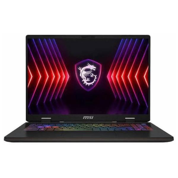 LAPTOP GAMING MSI SWORD 16HX 16" I9-14900HX 32GB 1TB SSD RTX 4070 8GB WIN 11 INGLES SWORD1614841 GRIS OSCURO