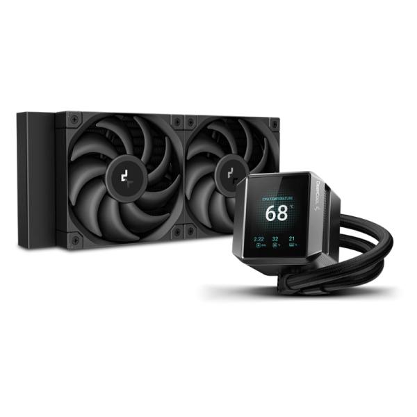 ENFRIAMIENTO LIQUIDO RGB DEEPCOOL MYSTIQUE 240 AIO 240MM R-LX550-BKADSNC-G-1 NEGRO