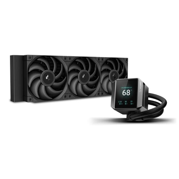 ENFRIAMIENTO LIQUIDO RGB DEEPCOOL MYSTIQUE 360 ARGB AIO 360MM R-LX750-BKADSNC-G-1 NEGRO