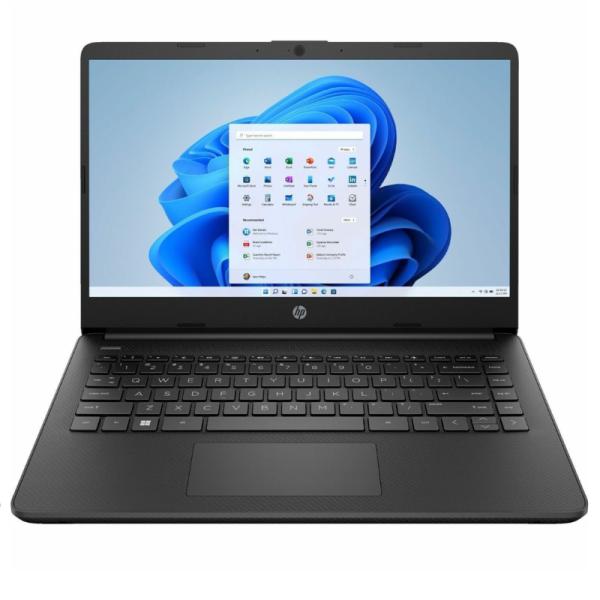 LAPTOP HP 14-FQ1035 14" RYZEN 7 5700U 16GB 512GB SSD TOUCH WIN 11 INGLES 8J025UA#ABA NEGRO