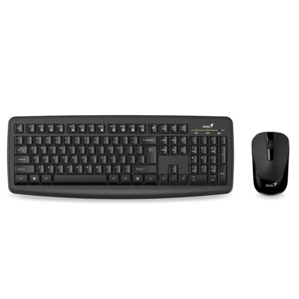 TECLADO Y MOUSE GENIUS SMART KM-8100 INALAMBRICO 2.4 GHZ 31340004401 NEGRO