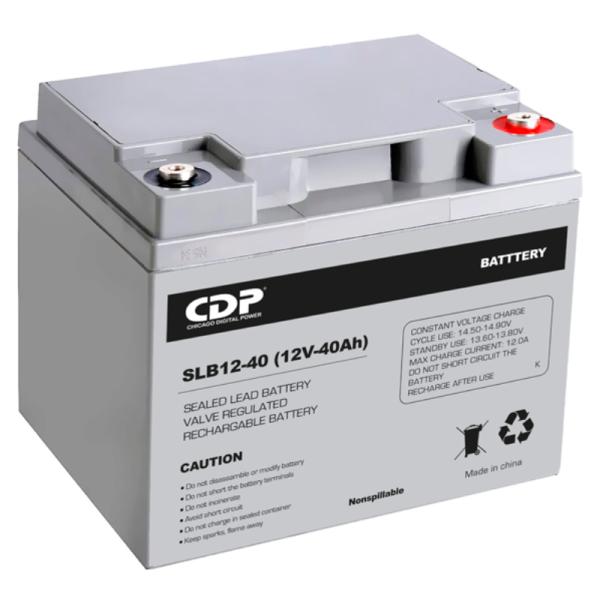 BATERIA CDP SLB12-40 40 AH 12V TECNOLOG&Iacute;A AGM BLANCO