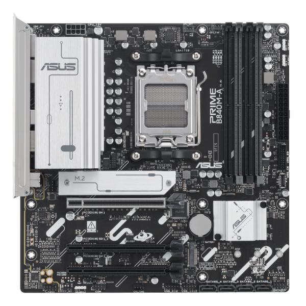 TARJETA MADRE ASUS PRIME B840M-A-CSM AM5 MICRO-ATX DDR5 90MB1J10-M0EAYC NEGRO / BLANCO