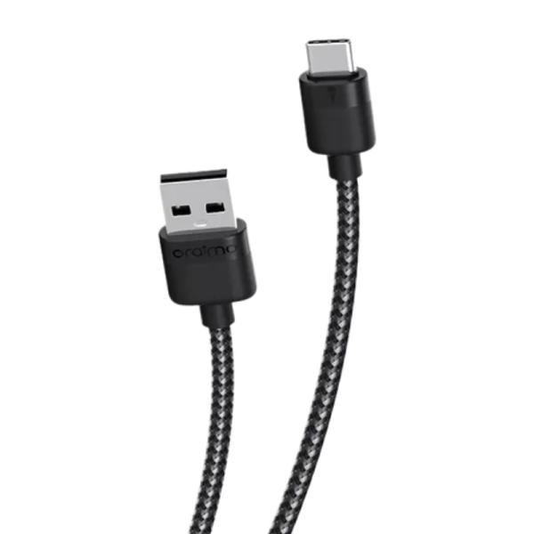 CABLE USB-A A USB-C ORAIMO DURA LINE 3 2A 1M OCD-C32 NEGRO