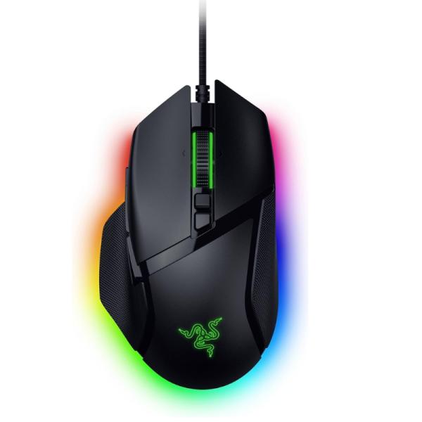 MOUSE GAMING RGB RAZER BASILISK V3 35K ALAMBRICO 35000 DPI RZ01-05230100-R3U1 NEGRO