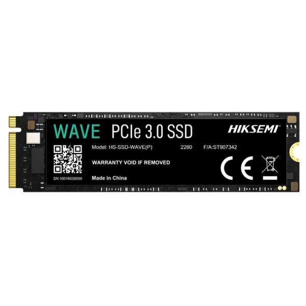 HD INTERNO SOLIDO 512GB HIKSEMI WAVE(P) M.2 2280 PCIE GEN3 X4 2500MB/S / 1025MB/S HS-SSD-WAVE(P) 512G NEGRO