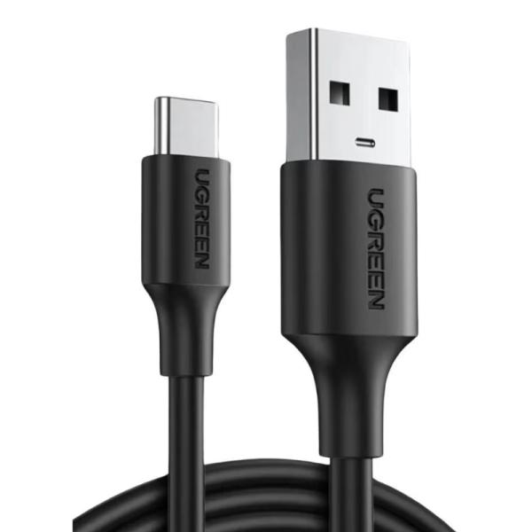 CABLE UGREEN US184 USB-A 3.0 A USB-C 1.5M 20883 NEGRO