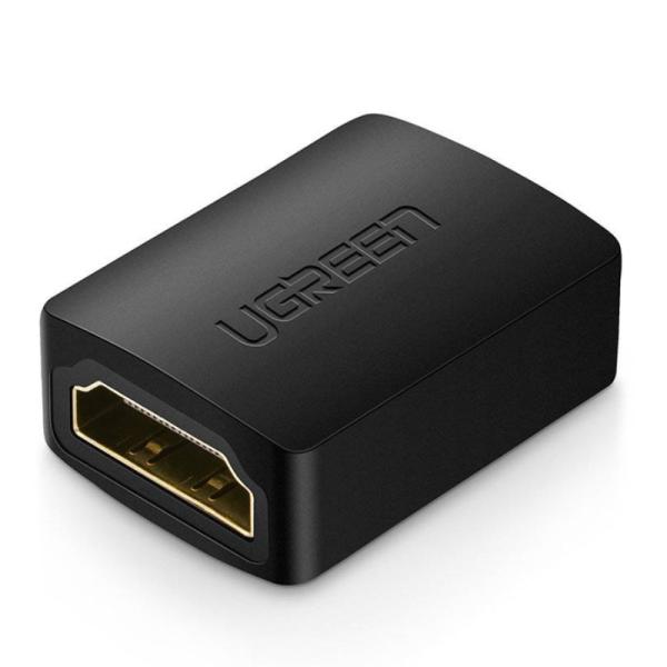 ADAPTADOR UGREEN 20107 HDMI A HDMI 4K NEGRO